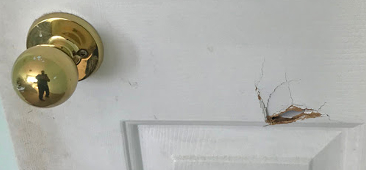 interior door hole repair Palo Alto